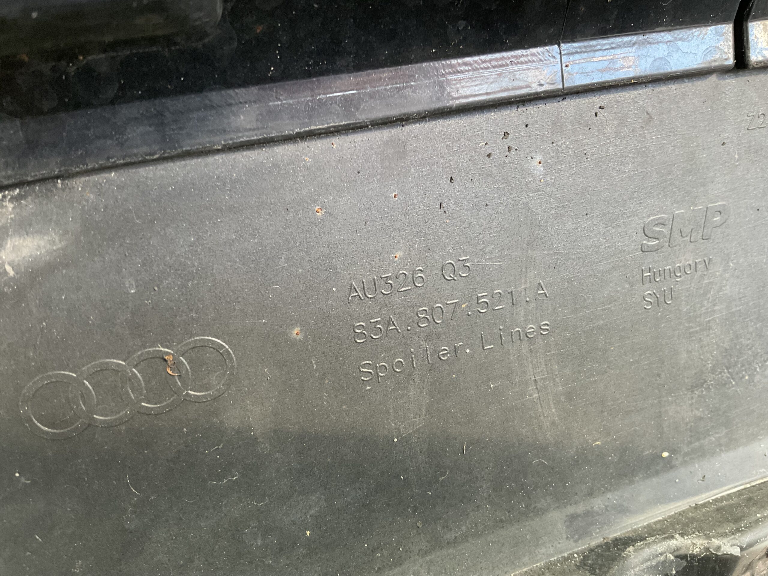 Bumper Audi Q3 83A 4xpdc 83A807521A Achterbumper F3-18374