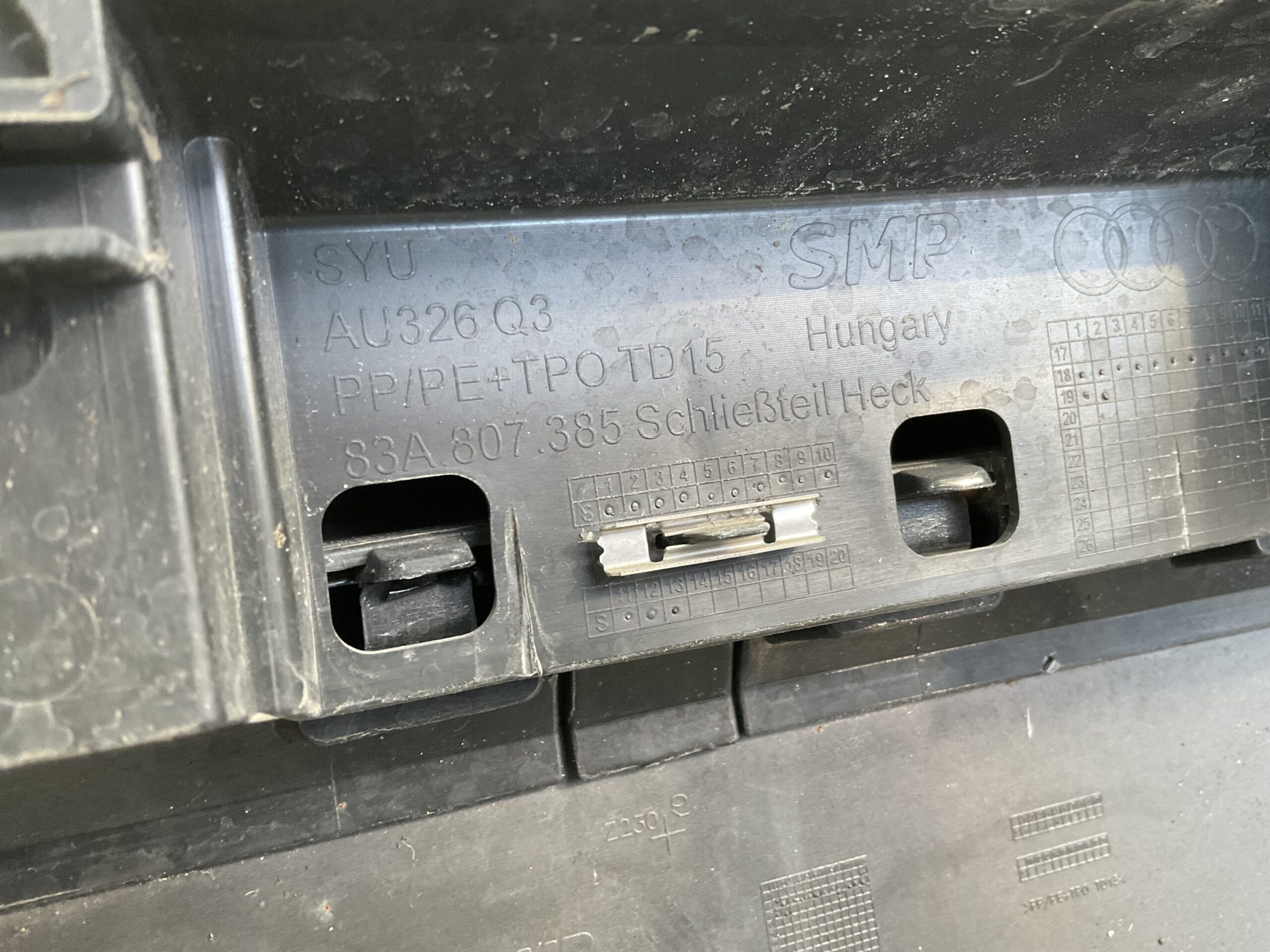 Bumper Audi Q3 83A 4xpdc 83A807521A Achterbumper F3-18374