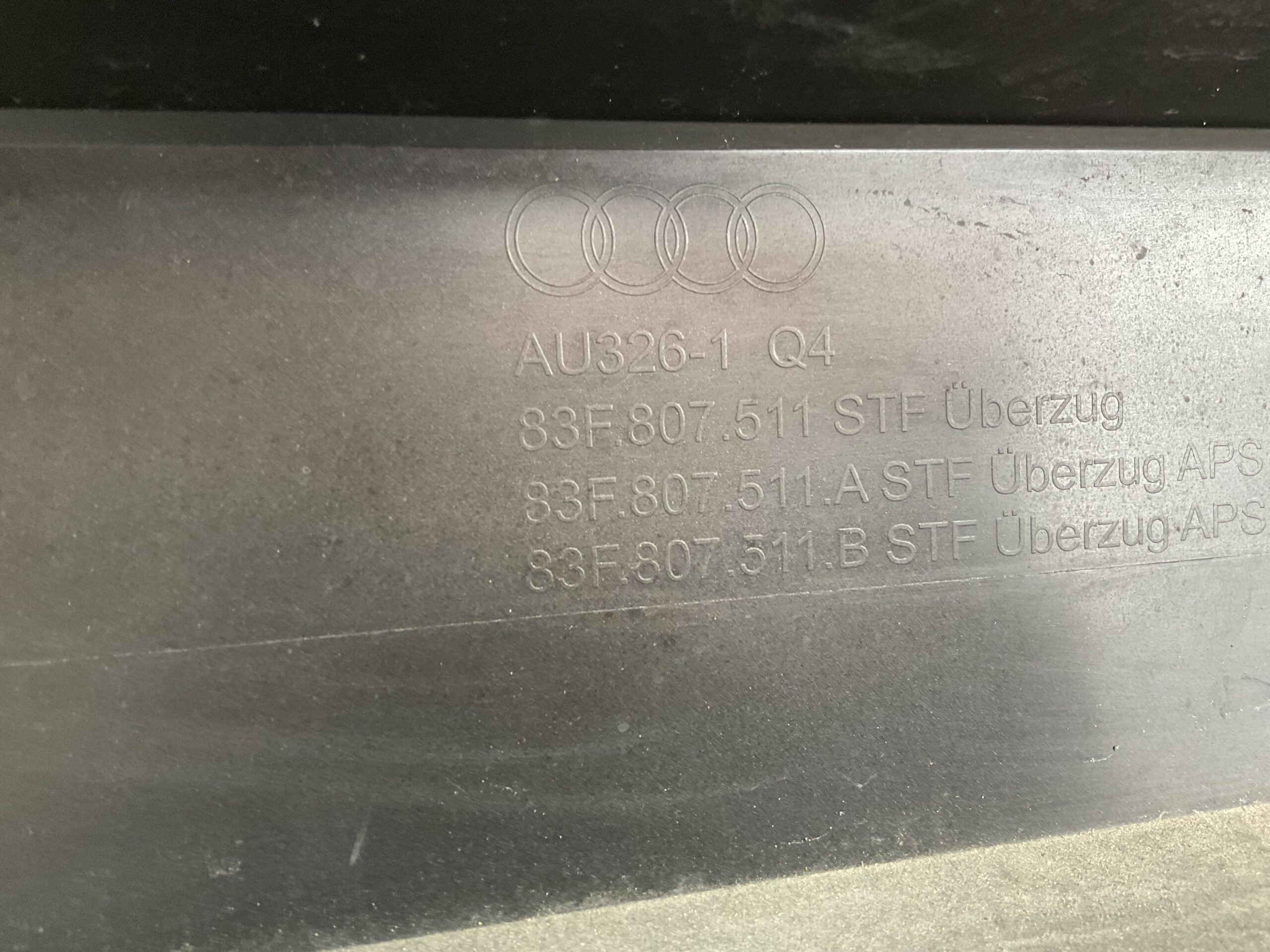 Bumper Audi Q3 83F Sportback pdc 83F807511A Achterbumper F1-19450