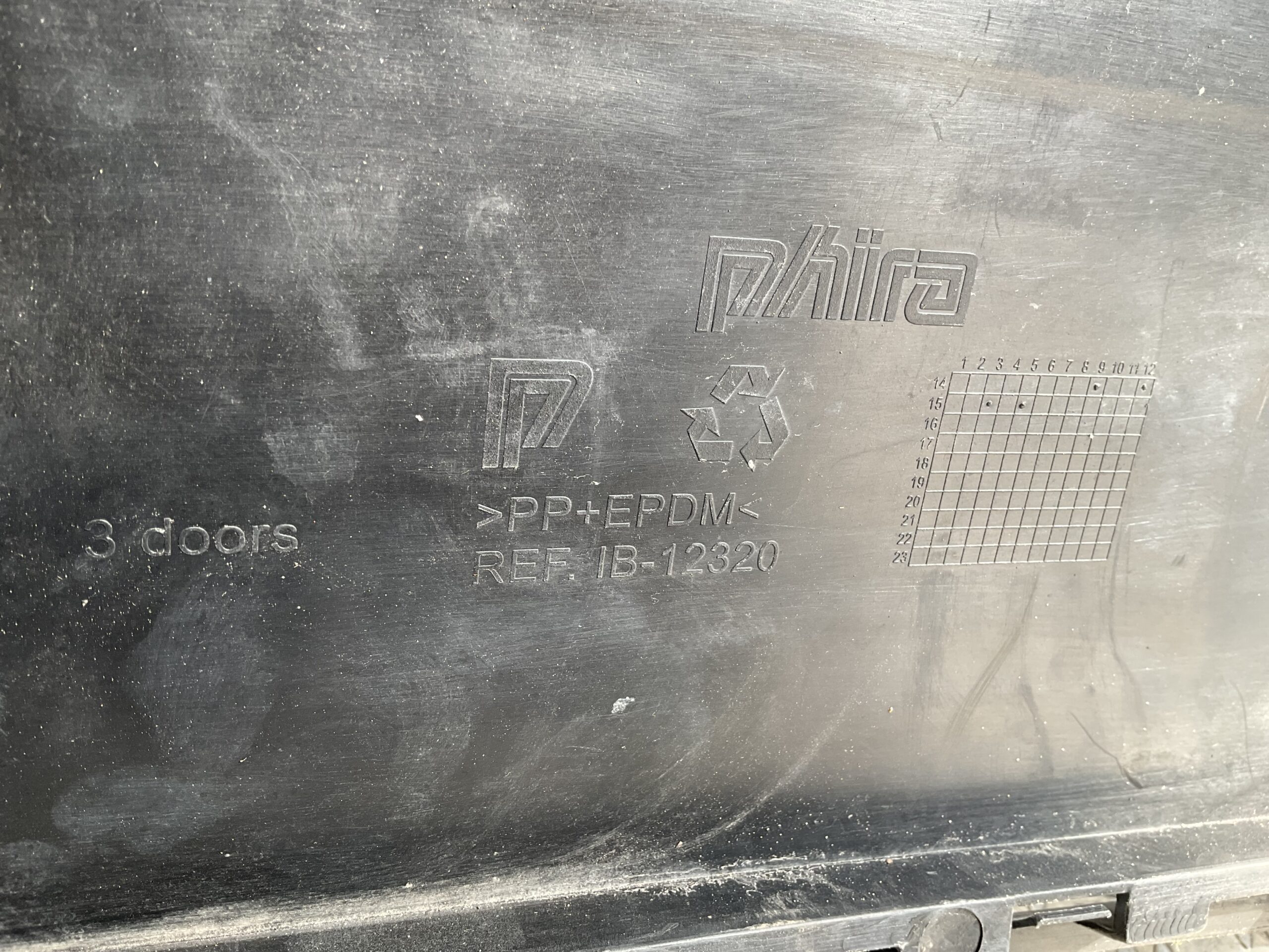 Bumper Seat Ibiza 6J IV 8-17 IB-12320 Achterbumper F1-19490