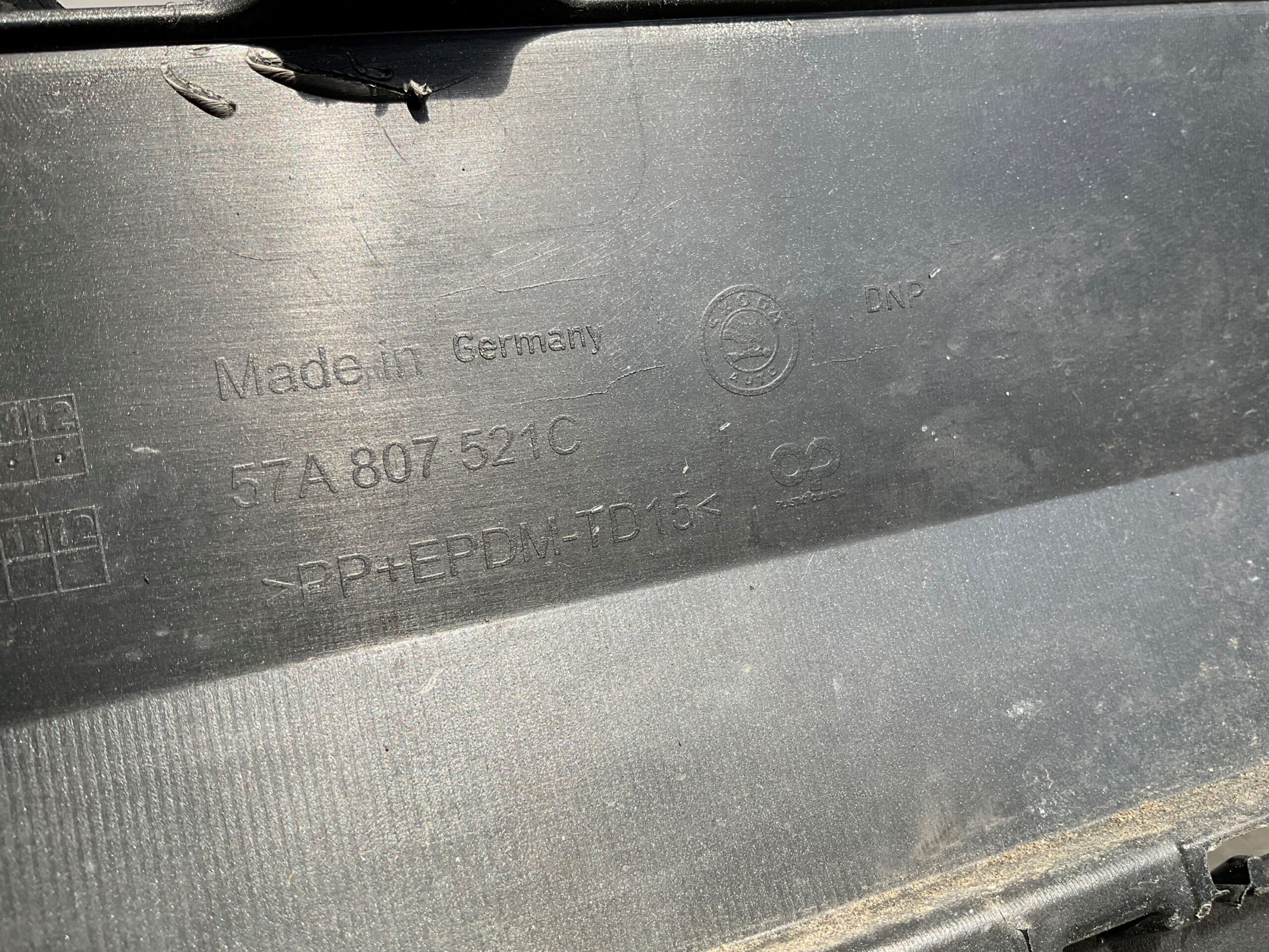 Bumper Skoda Karoq 57A Facelift 57A807521C Achterbumper F1-19536
