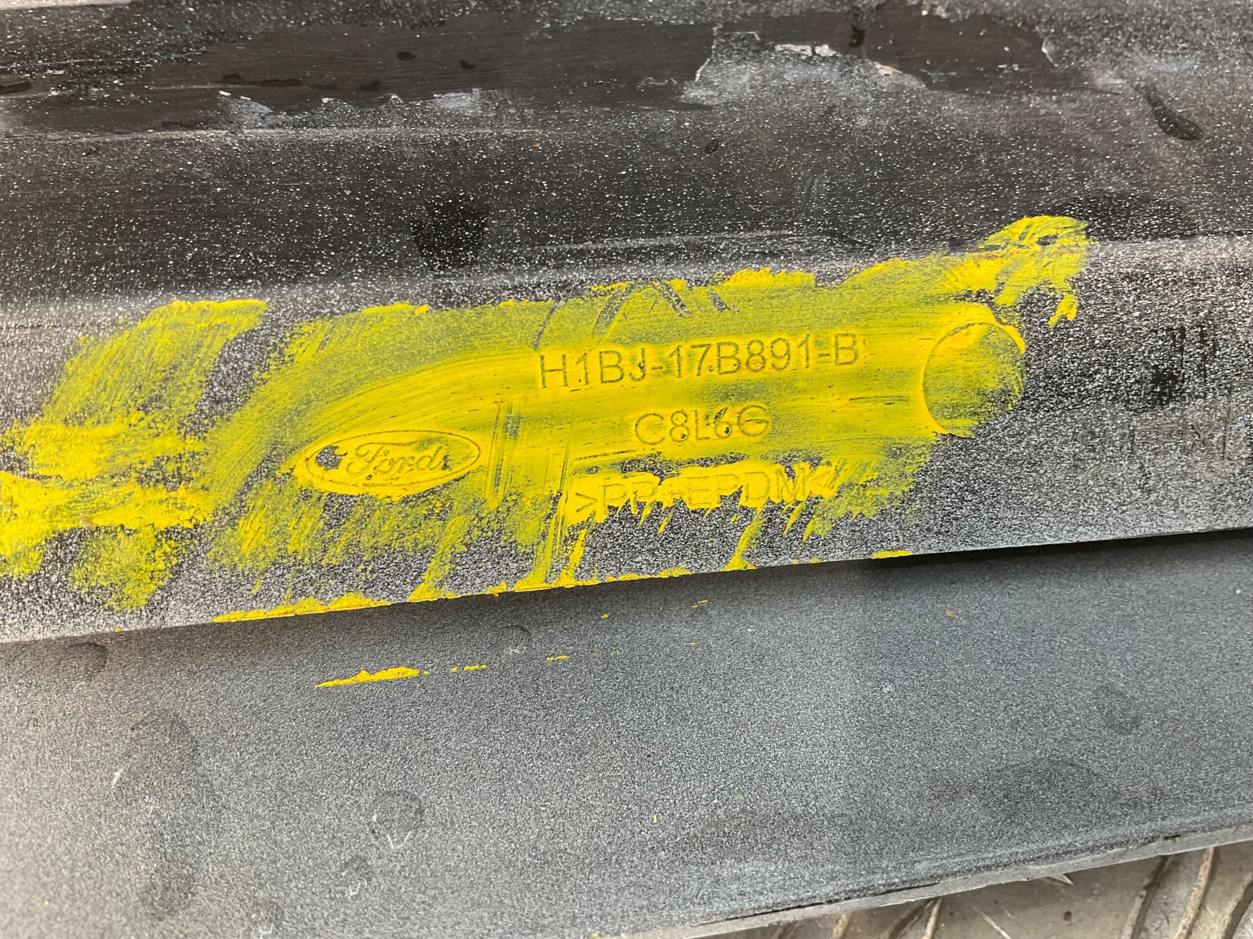 Bumper Ford Fiesta MK8 STLINE ST LINE 2017-2022 H1BJ-17B891B Achterbumper F2-19577