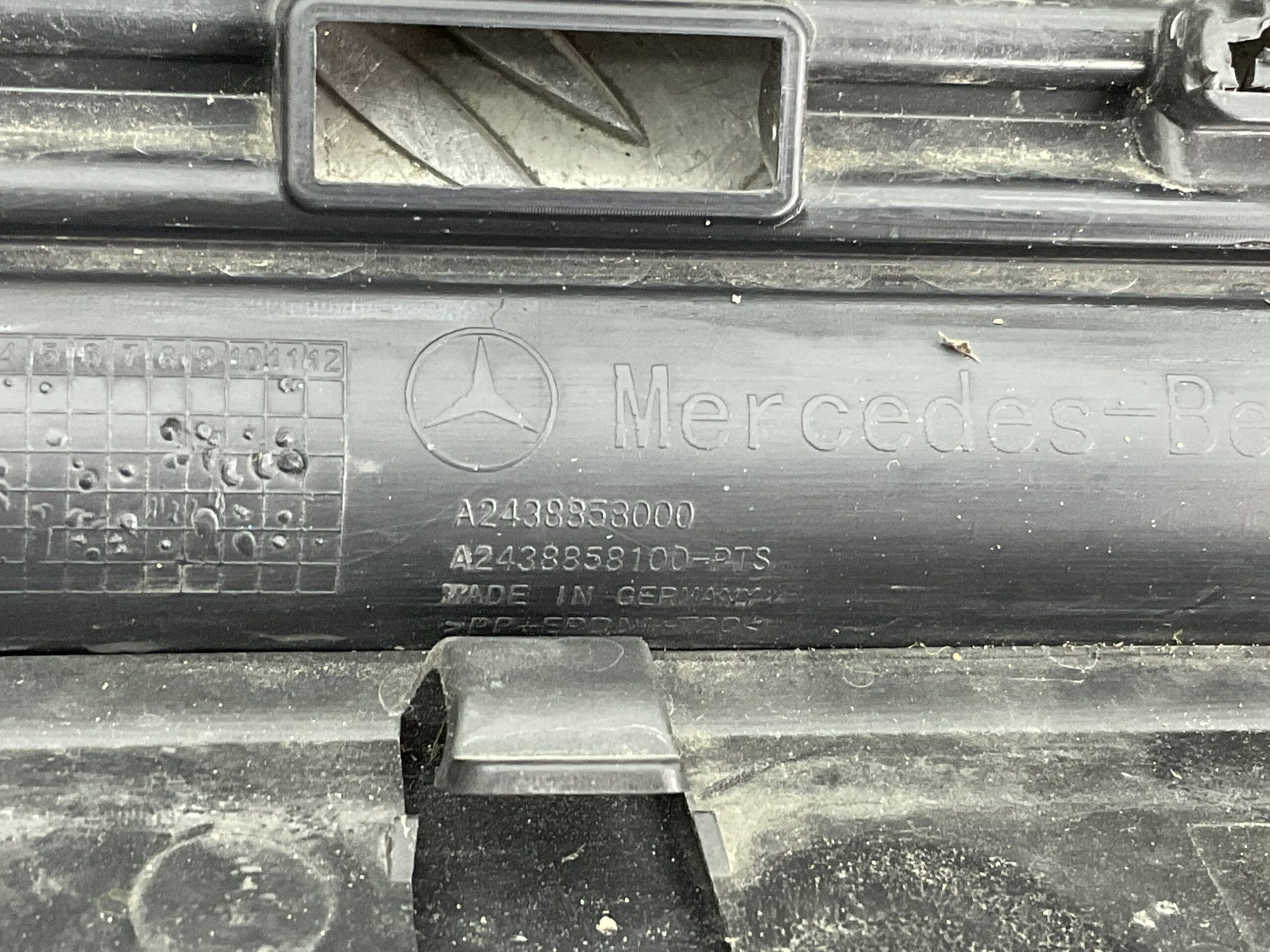 Bumper Mercedes EQB 21- A2438858000 Achterbumper F1-19623