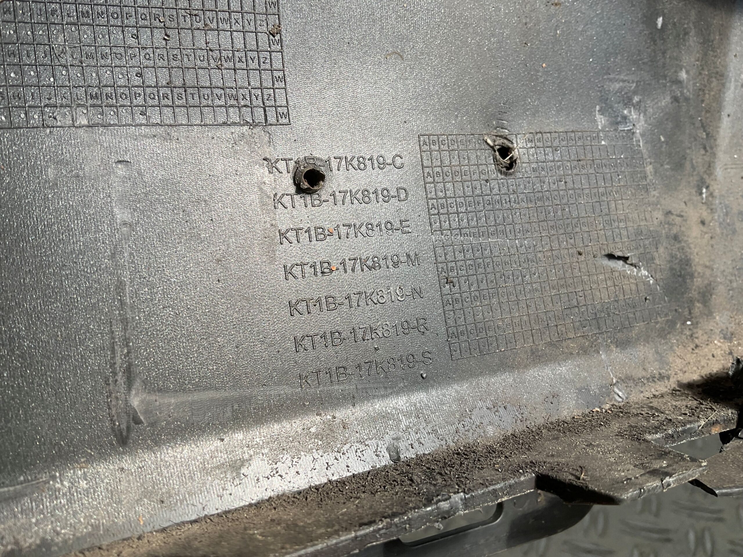 Bumper Ford Transit - Tourneo Connect 2013 KT1B-17K819-C Voorbumper D10-19882