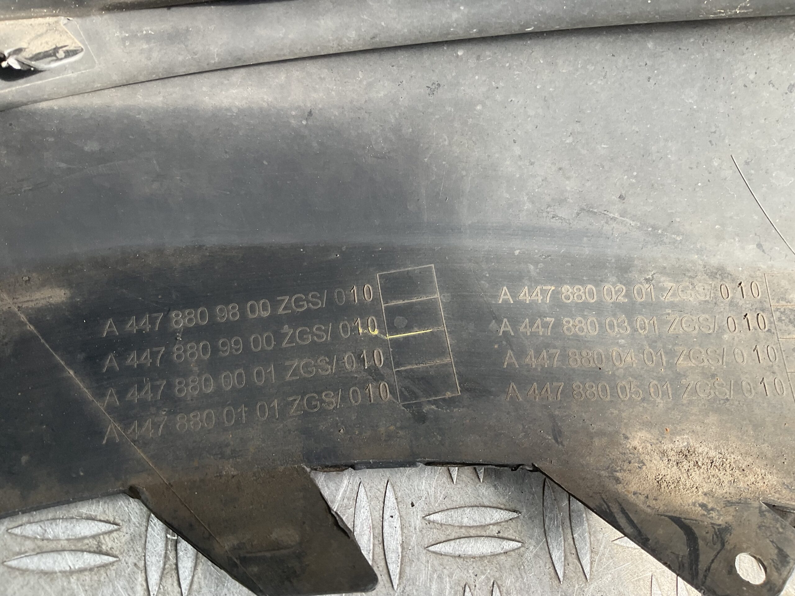 Bumper Mercedes Vito W447 6xpdc A4478850425 Voorbumper A10-19729