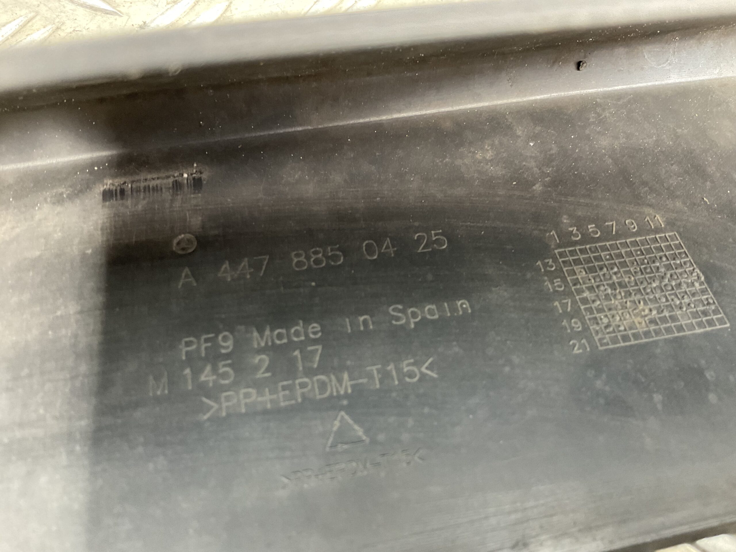 Bumper Mercedes Vito W447 6xpdc A4478850425 Voorbumper A10-19729