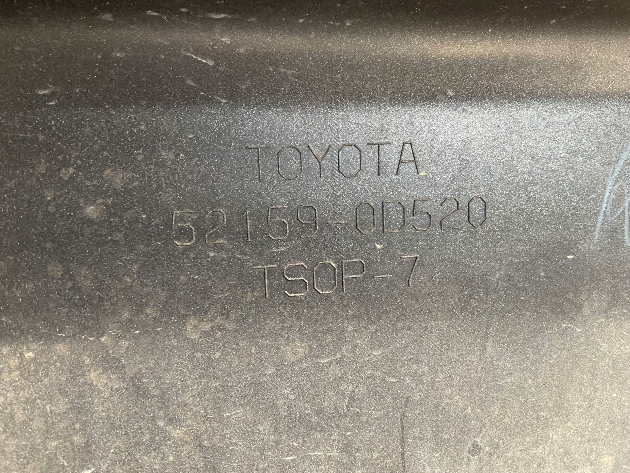 Bumper Toyota Yaris 2014-2017 52159-0D520 Achterbumper F1-19781
