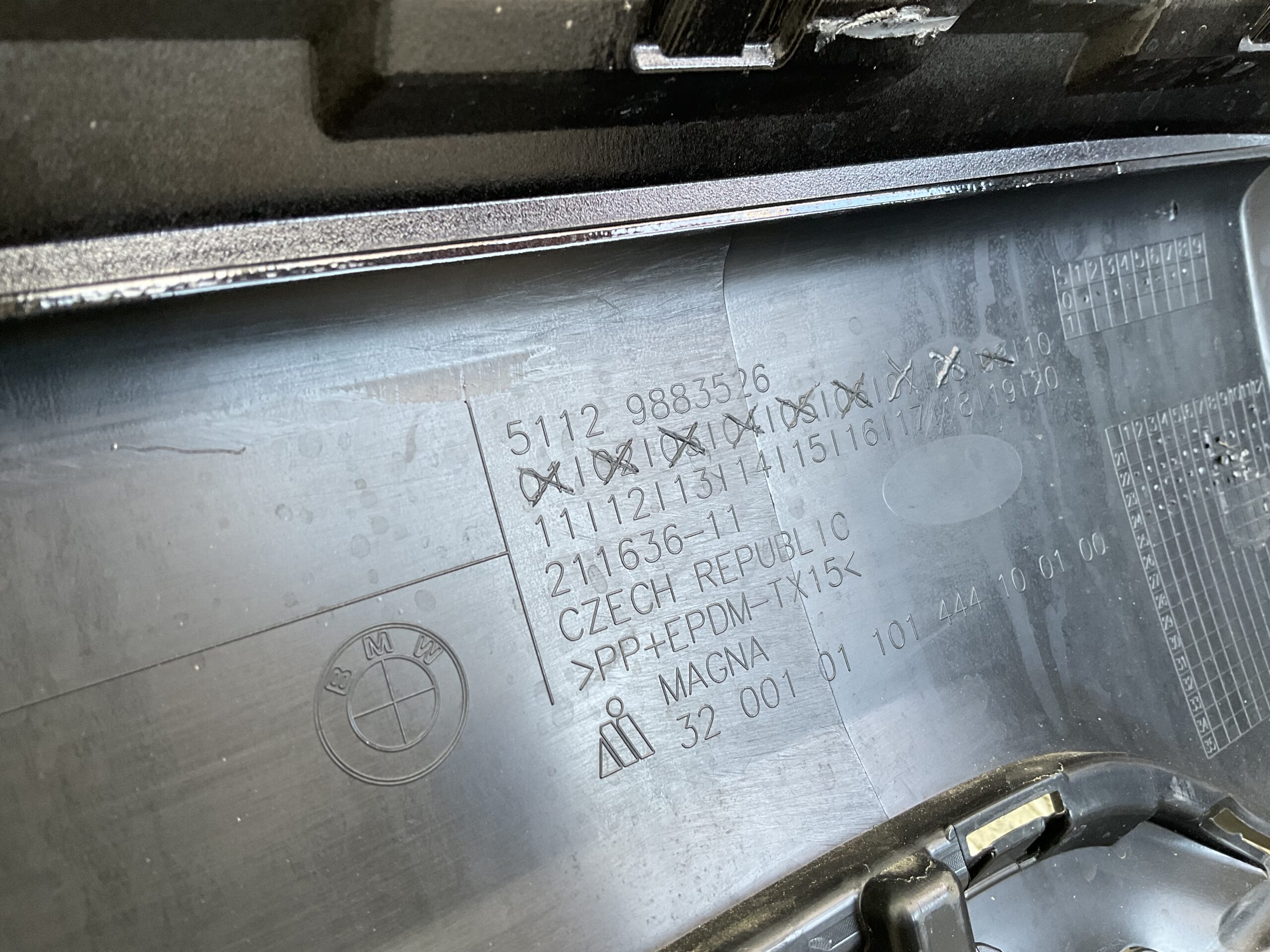 Bumper BMW X1 U11 M Pakket M-Pakket 51129883525 Achterbumper X1-20061