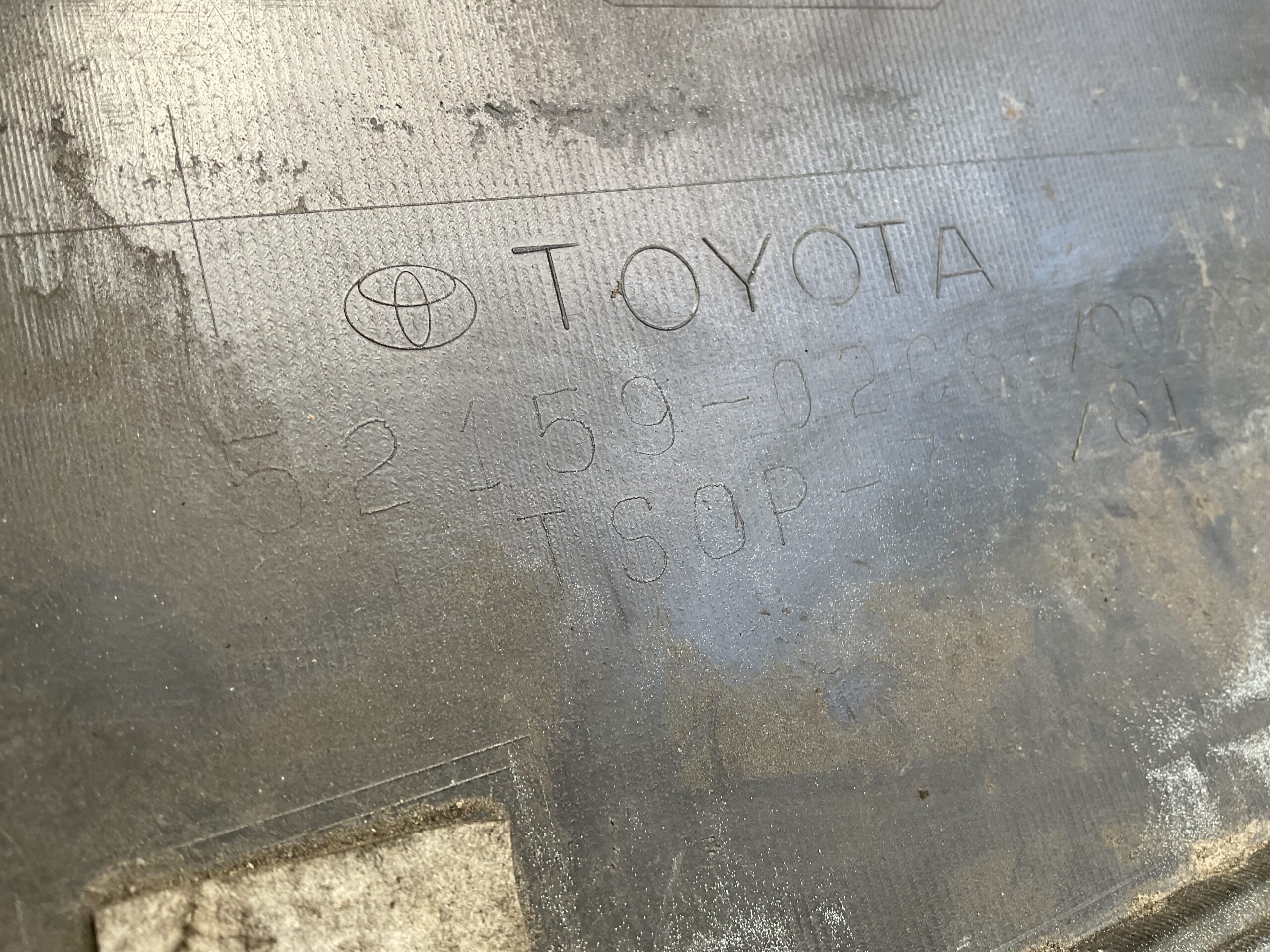 Bumper Toyota Corolla Station 4xpdc 52159-02080 Achterbumper X1-20101