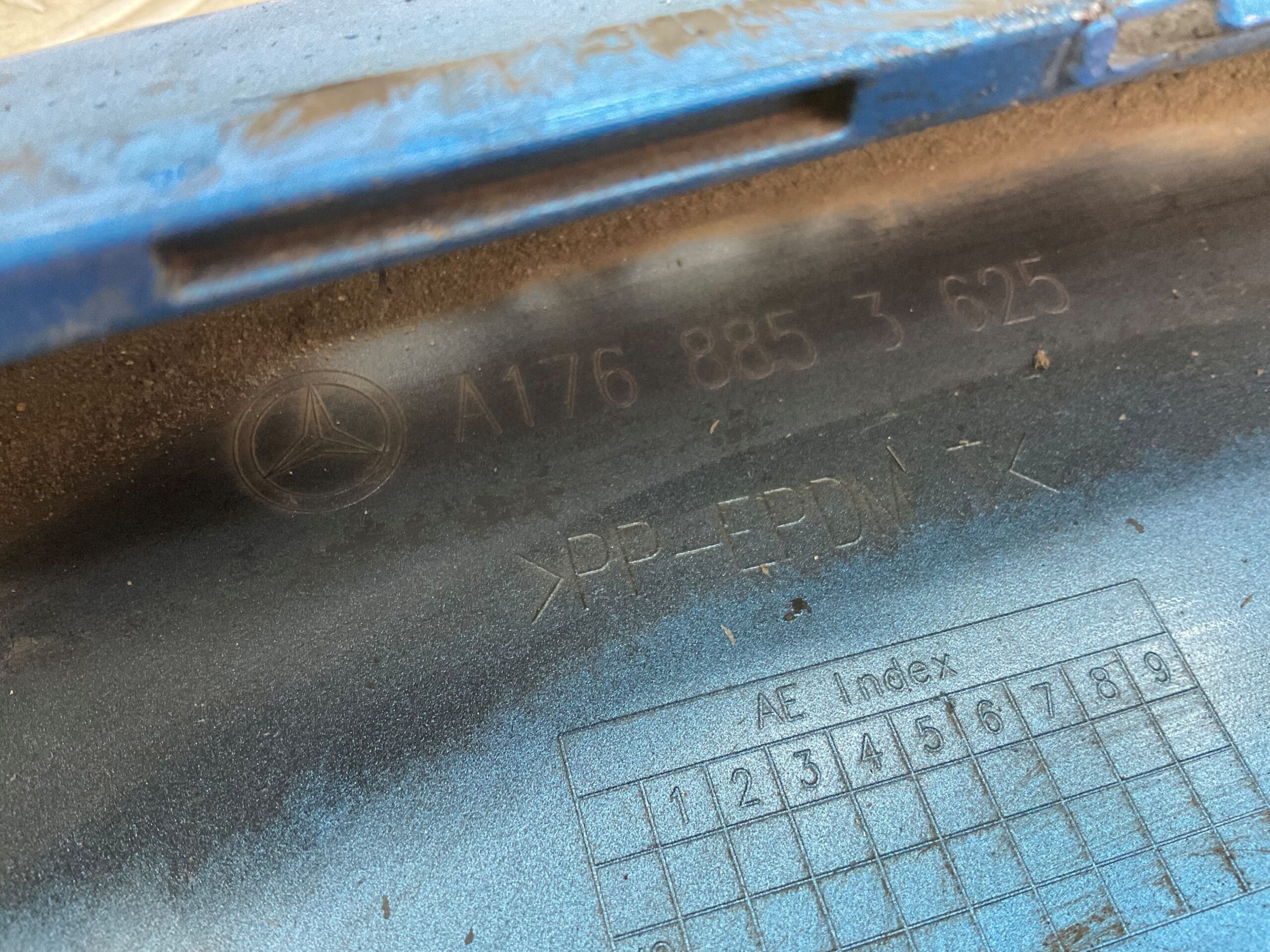 Bumper Mercedes A Klasse W176 Facelift A1768853625 Voorbumper B3-20482
