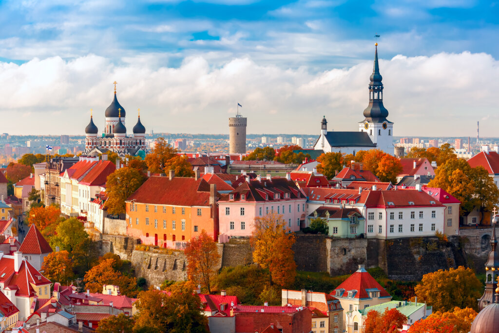 Toompea,Hill,With,Tower,Pikk,Hermann,,Cathedral,Church,Of,Saint