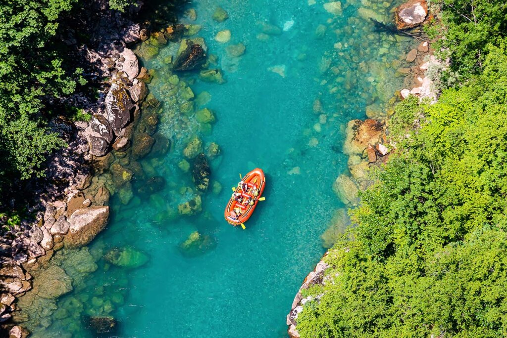 Tara rivier - raften - Montenegro - Christoffel Travel