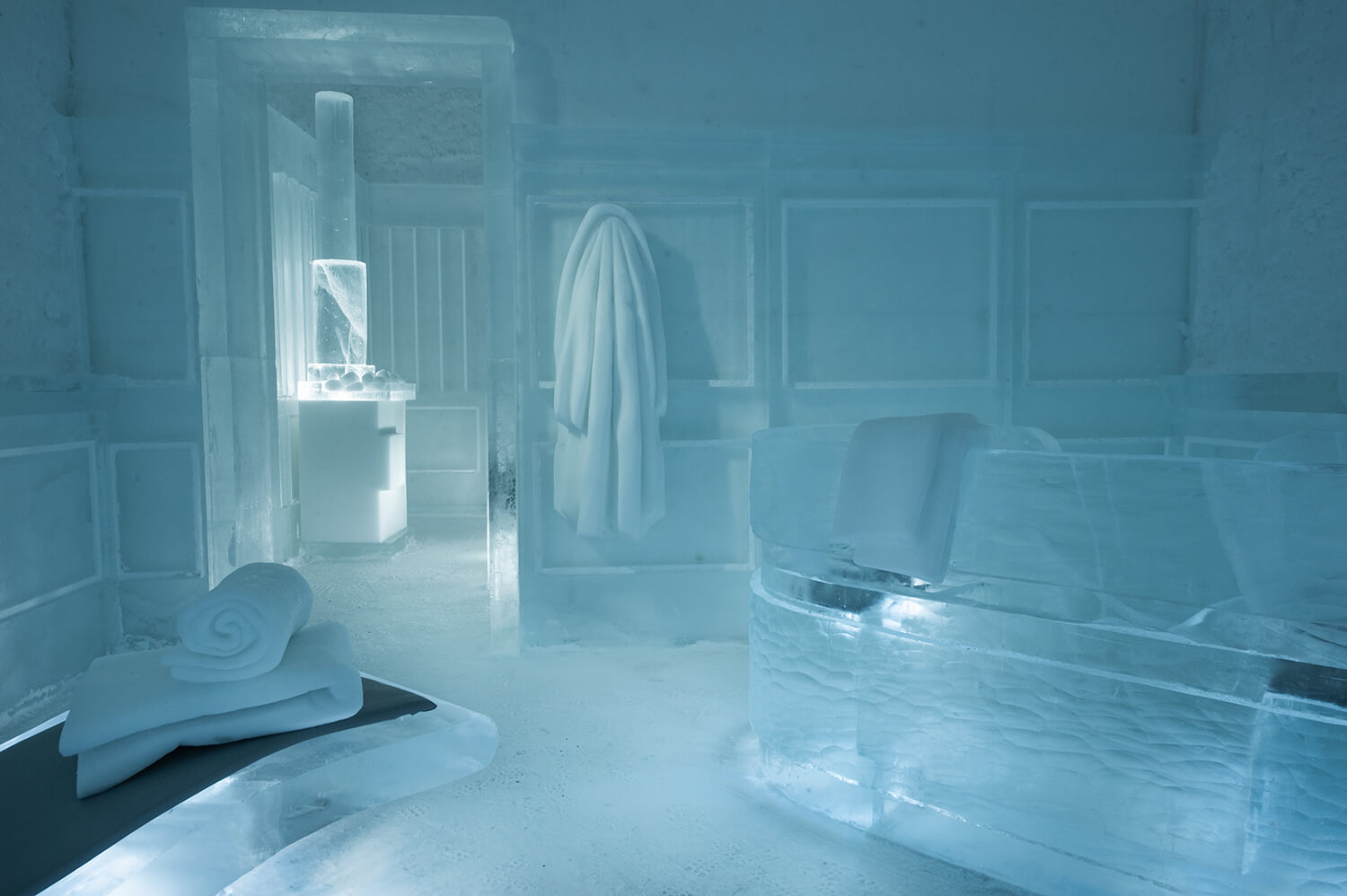 Sauna Icehotel - Kiruna - Zweden - Christoffel Travel