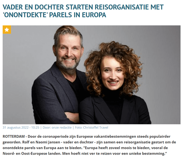Media - Christoffel Travel