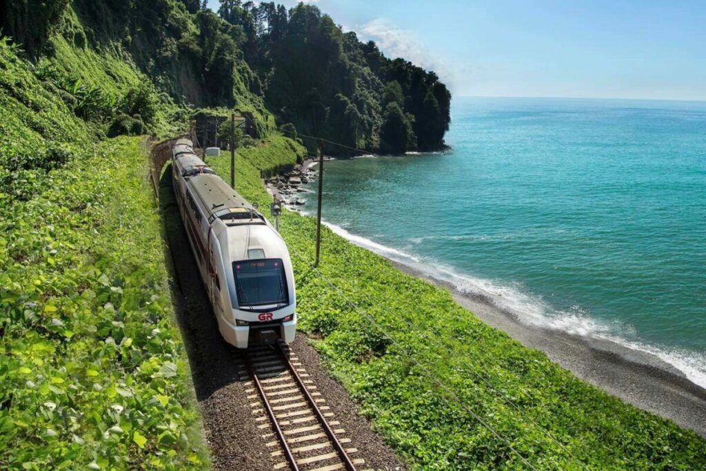 Batumi - Tbilisi - trein - Goergie - Christoffel Travel