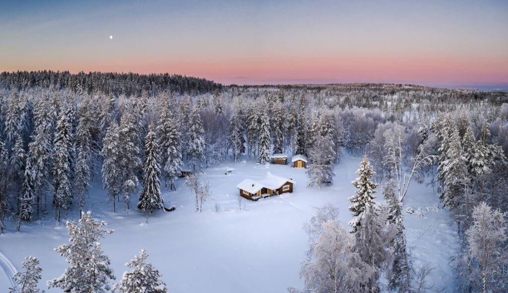 Wildernishut - Zweeds Lapland - Christoffel Travel