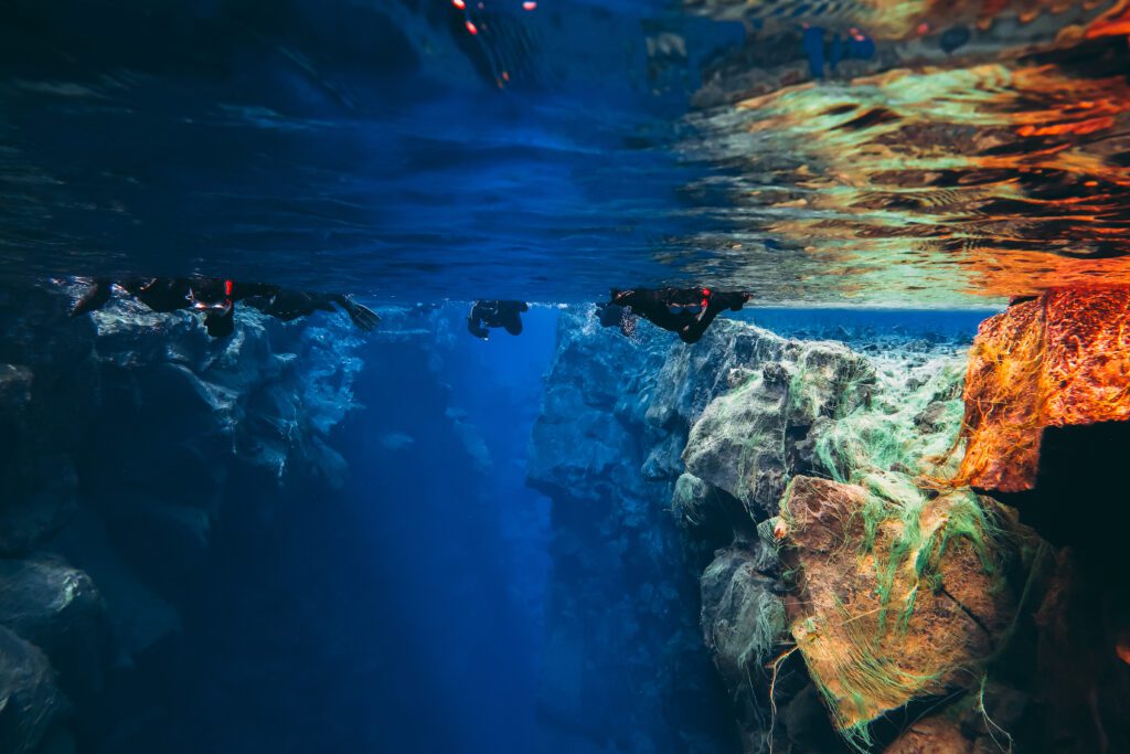 snorkelen in Silfra - IJsland vakantie - Christoffel Travel